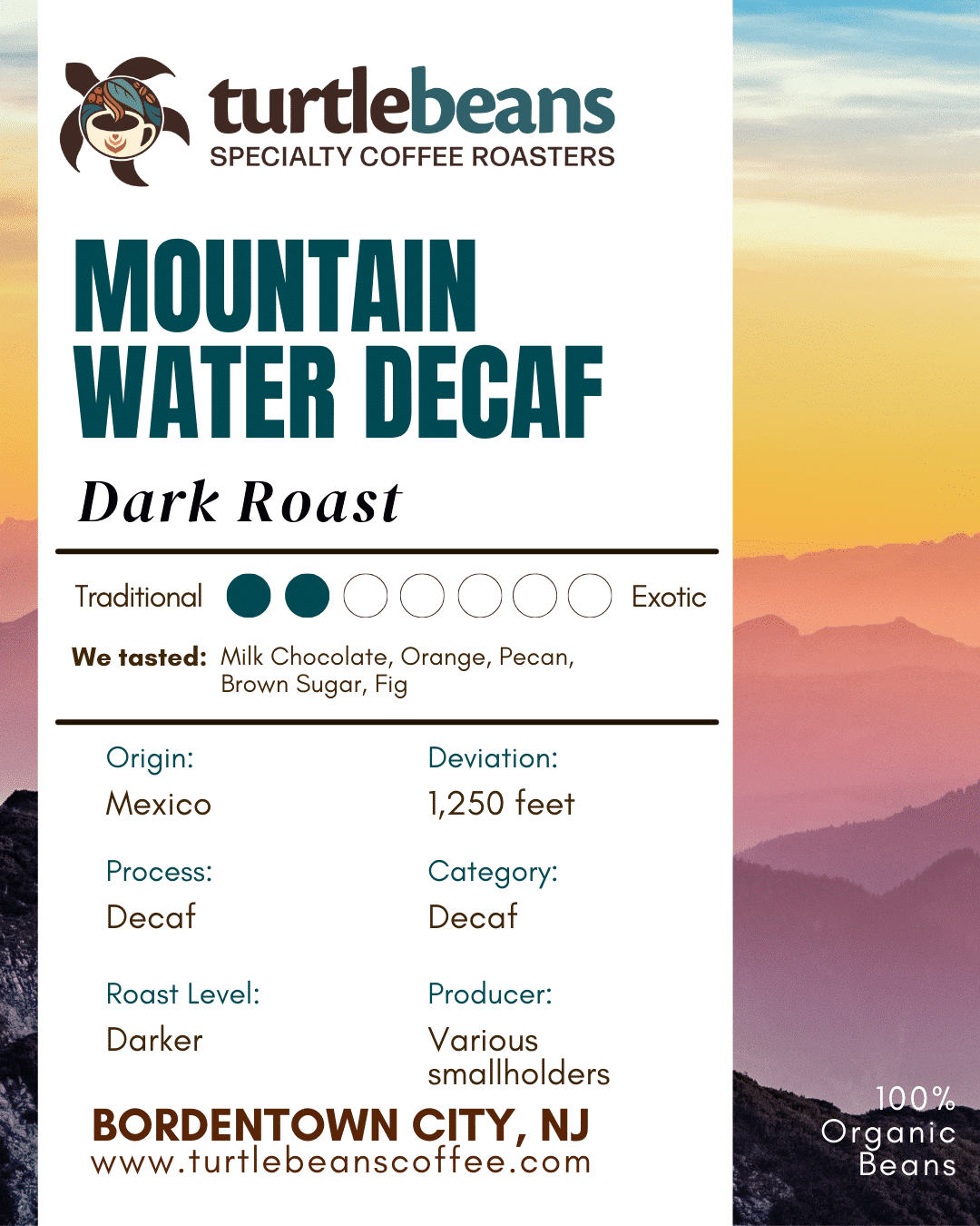 Mountain Water Decaf